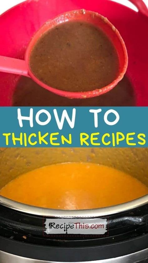 How To Thicken Soups, Stews & Sauces Without Cornflour. The ultimate guide to thickening your food naturally without flour, gravy granules, cornflour or other add ins. This is exactly how us Milner’s thicken our soup, stew, sauce, curries, casseroles and gravy. #glutenfree #healthy #cleaneating #healthyrecipes Thicken Soup, Slow Cooker Vegetable Curry, Flour Gravy, Thicken Stew, Thicken Gravy, Slow Cooker Venison, Best Vegetable Recipes, How To Thicken Soup, Hidden Vegetables