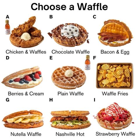 All Posts • Instagram Waffles Ideas Creative, Waffle Shop Ideas, Waffle Pops Recipe, Waffle Flavor Ideas, Waffle Shop Design Ideas, Waffles Business, Waffle Flavors, Waffle Food Truck, Birthday Party Concession Stand