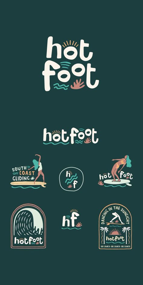 Surf Logo, Beach Logo, Surf Brands, Surf Design, Word Mark Logo, Logotype Design, Business Card Branding, Logo Design Free, Branding Inspo