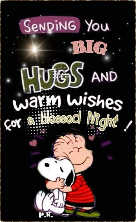 Nighty Night Quotes, Night Hug, Night Blessings Quotes, Goodnight Snoopy, Good Night Hug, Big Sis Lil Bro, Good Night Blessings Quotes, Good Night Qoutes, Good Night Cards