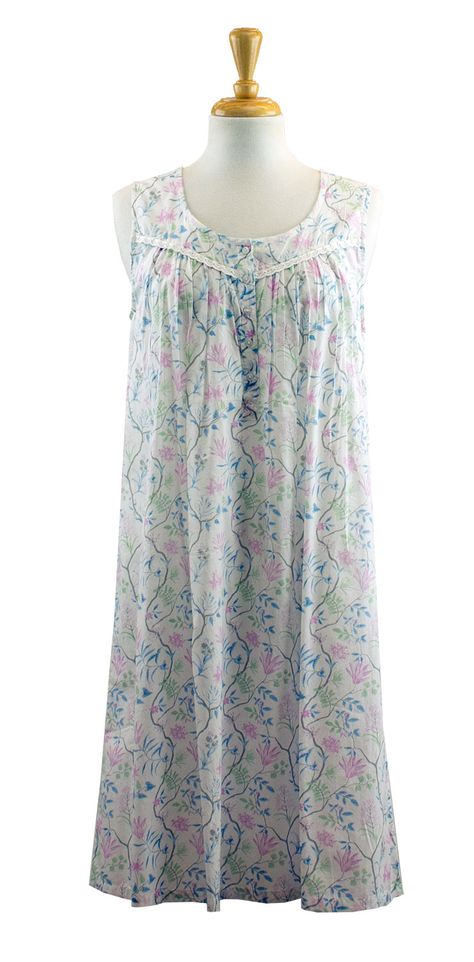 Cotton Nighties - The Prettiest Cotton Nighties Australia Wide Cotton Nighty Pattern, Cotton Nighty Designs, Nighty Cotton, A Line Nighty Design, Nighty Designs Indian, Nighty Designs Indian Pattern, Nighty Designs Indian Cotton, Feeding Nighty Designs Indian, Cotton Nighties India