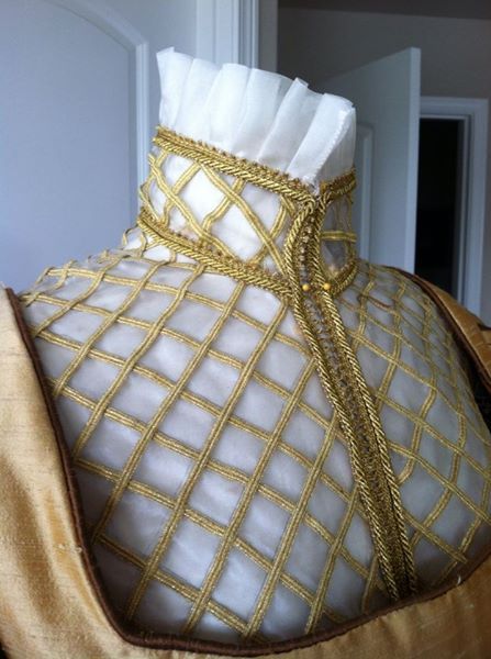 Elizabethan Costume, Elizabethan Fashion, 16th Century Fashion, Tudor Costumes, Elizabethan Era, Fantasy Costumes, Historical Costume, Historical Dresses, Silk Organza