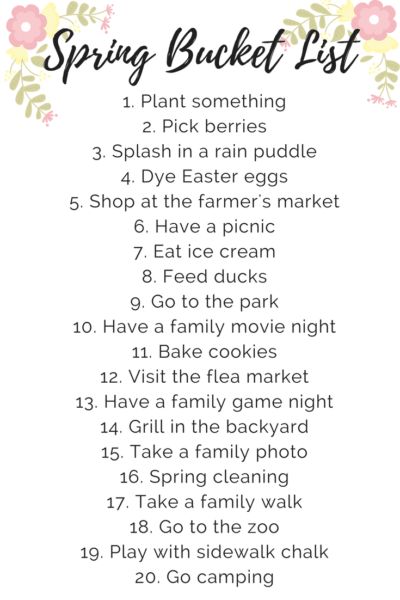 Seasonal Bucket List, Spring Bucket List, Spring Break Party, Spring Basket, Spring Things, Spring Fun, Summer Fun List, Bucket List Ideas, Spring Activities