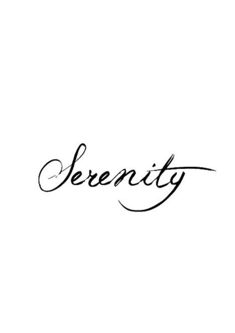 Serenity Tattoo Symbol, Song Title Ideas, Serenity Aesthetic, Serenity Tattoo, Tattoo Themes, Dark Black Wallpaper, Neck Tattoo For Guys, Tasteful Tattoos, Love Symbol