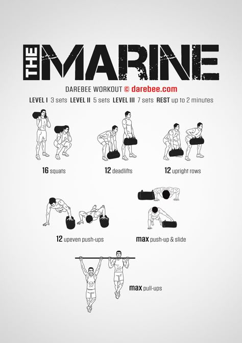 Marine Workout Marine Training Workouts, Military Workout Routine, Marine Corps Workout Training, Marine Corps Training, Military Exercise Workouts, Army Workout Plan, Commando Workout, Army Training Workout, Military Training Workout