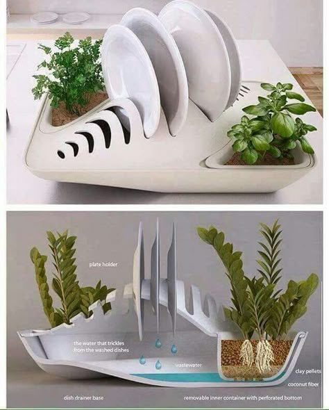 Dish Drainers, Earthship, Dish Racks, Eco Friendly Living, Eco Friendly House, Cool Inventions, Design Case, Green Living, Sustainable Living