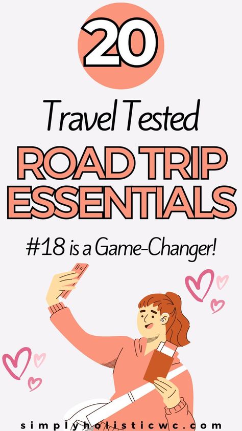 20 Essential Road Trip Essentials for Your Next Epic Journey Car Road Trip Essentials For Adults, Car Bag Essentials Road Trips, Road Trip Essentials Checklist, What To Pack For A Long Road Trip, What To Bring On A Road Trip In The Car, 10 Hour Road Trip Essentials, Long Car Trip Essentials, 6 Hour Road Trip Essentials, Road Trip Must Haves For Adults