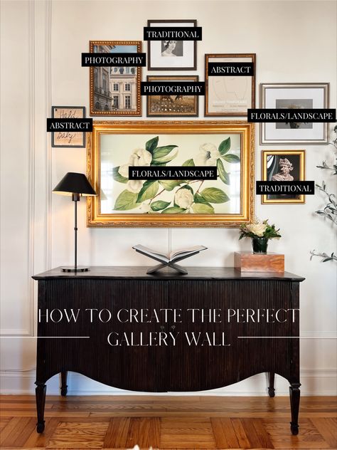 How to Create the Perfect Gallery Wall • The Page Edit Page Edit, Tv Gallery Wall, Diy Gallery Wall, Vintage Home Office, Gallery Wall Layout, Perfect Gallery Wall, Gallery Wall Inspiration, Gallery Wall Living Room, Wall Living Room