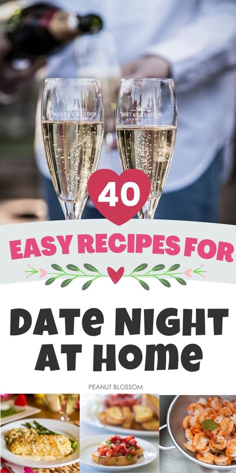 Date Night At Home Decor, Date Night At Home Aesthetic, Easy Romantic Dinner For Two, Night At Home Aesthetic, Dinner Ideas Date Night, Romantic Dinners For Two At Home, Romantic Date Night At Home Decor, At Home Dinner Ideas, Dinner Recipes Date Night