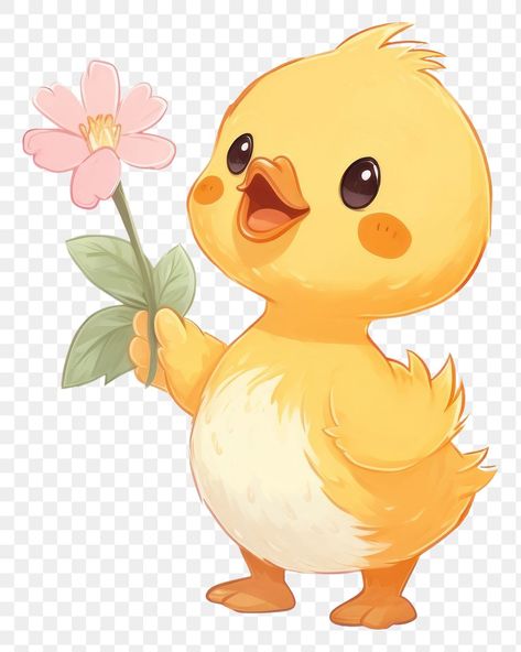 Cute Animal Photos Cartoon, Animal Png Cartoon, Duck Illustration Cute, Baby Duck Drawing, Cute Duck Pfp, Cute Duck Illustration, Cute Duck Drawing, Cute Duck Cartoon, Baby Onesies Diy