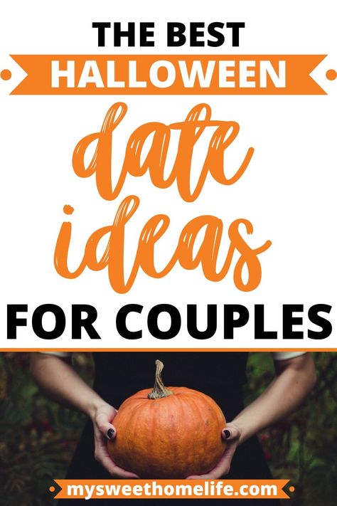 A happy marriage is maintained through fun and enjoyment. These date night ideas for Halloween include at home ideas for Halloween date night, going out ideas for Halloween date night and more. Check out these Halloween date ideas #halloween #datenight #halloweendateideas Halloween Date Night Crafts, At Home Halloween Activities Adults, Pumpkin Carving Date Ideas, Halloween Night Ideas For Couples, Cute Halloween Date Night At Home, Halloween Home Date Ideas, Halloween Activities With Boyfriend, Halloween Date Ideas For Couples At Home, October Date Night Ideas