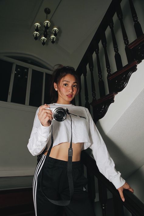 Nadine Lustre Ootd, Nadine Lustre Outfits, Nadine Lustre Instagram, Baguio Outfit, Nadine Lustre Fashion, Lady Luster, James And Nadine, James Reid, Nadine Lustre