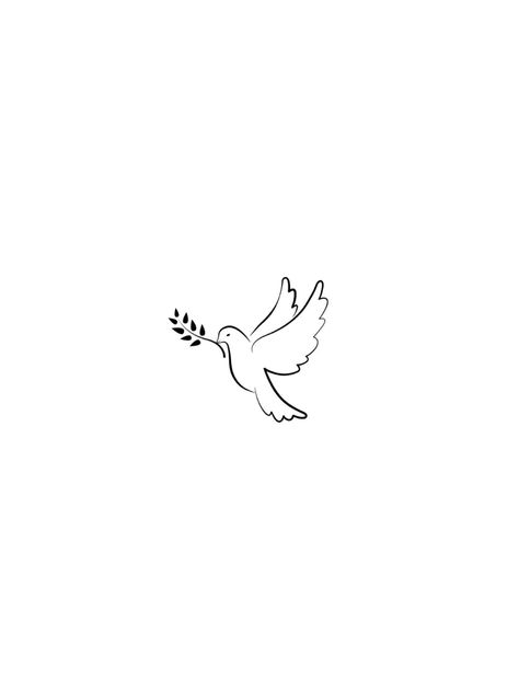 Doves And Heart Tattoo, Dove Tattoo Finger, Dove Tattoo Dainty, Dove Tattoo On Ankle, Dainty Dove Tattoos For Women, Unique Small Tattoo Placement, Dove On Hand Tattoo, Dove Tattoo Aesthetic, Simple Dove Tattoo Outline