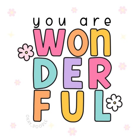 You are wonderful, just the way you are! No matter what anyone says, never forget that you are amazing and unique in your own way. Your flaws and imperfections are what make you special and beautiful. Embrace them and own them! Remember, you are wonderful. Believe it, feel it, and spread that joy to those around you. ❤️ #youarewonderful #selflove #loveyourself #selfkindness #spreadlove You Are Great, You Are Amazing Quotes, Succeed Quotes, Daycare Logo, Plush Keychains, Funny Day Quotes, Certificate Design Template, Kids Logo Design, You Are Wonderful