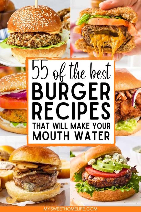 Get ready to fire up the grill and flip some patties like never before! These 55 recipes for sizzling, drool-worthy burgers will turn every cookout into a fun feast. Hamburger Patty Recipe For Grill, Hamburger Patty Recipes, Burger Patty Recipe Beef, Tasty Hamburger Patties, Burgers On Grill, Hamburger Patty Recipe, Burgers Without A Grill, Best Burger Patty Recipe, Cook Burgers Without A Grill