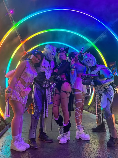 Edm Rave Outfits, Rave Bae, Bestie Aesthetic, Festival Outfit Ideas, Rave Festival Outfits, Rave Fits, Festival Fits, Festival Outfits Rave, Festival Inspo