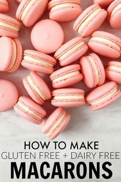 Gluten Free Macarons, Gluten Free Macaroons, Dessert French, Cookies Sans Gluten, Dessert Oreo, Desserts Keto, Mug Cakes, Macaroon Recipes, Pine Nut