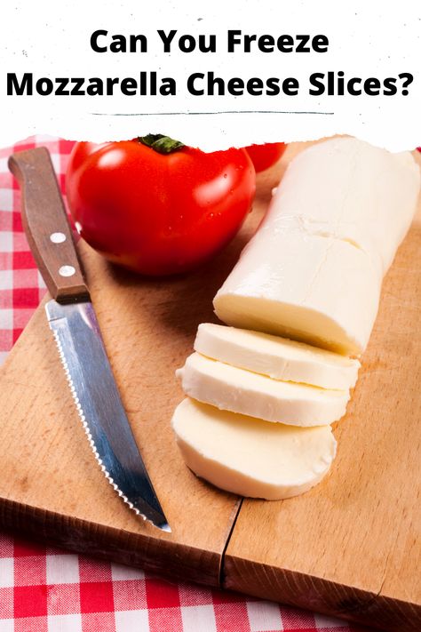 Mozzarella cheese is the perfect addition to an Italian meal. But what if you've bought too much? Not to worry! I'll show you how to freeze it for maximized freshness. Things To Make With Fresh Mozzarella Cheese, Recipes With Fresh Mozzarella Slices, How To Use Fresh Mozzarella, Recipes With Sliced Mozzarella, Mozzarella Slices Recipes, Sliced Mozzarella Recipes, Recipes Using Fresh Mozzarella Cheese, Fresh Mozzarella Recipe Meals, Fresh Mozzarella Appetizers