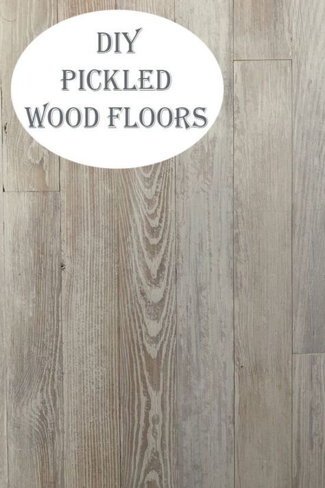 White Wash Wood Floors, Whitewashed Floors, Wood Floor Refinishing, Staining Wood Floors, White Washed Floors, Refinish Wood Floors, Diy Wood Floors, Produce Displays, Floor Refinishing