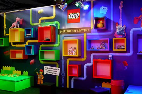 Lego Store Design, Lego Cross, Game Show Set, Mall Activation, Lego Sign, Lego Exhibition, Mobile Exhibition, Lego F1, Toy Store Design