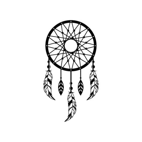 Dream catcher logo icon design template ... | Premium Vector #Freepik #vector #background #logo #pattern #vintage Dream Catcher Logo, Dream Catcher Vector, Maple Leaf Logo, Grill Logo, Beautiful Dream Catchers, Logo Icon Design, Dream Catcher Native American, Building Logo, Beauty Logo Design