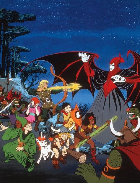 Dragons Cartoon, Dungeons And Dragons Cartoon, 80s Characters, Cartoons 80s 90s, Old School Cartoons, Dungeons And Dragons Art, 80s Cartoon, 90s Cartoons, Saturday Morning Cartoons