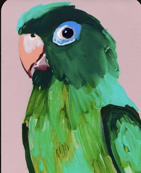 Painting Parrot, Parrot Art, Parrot Painting, Parrots Art, 얼굴 드로잉, Bird Canvas, Green Bird, Australian Native, Arte Sketchbook