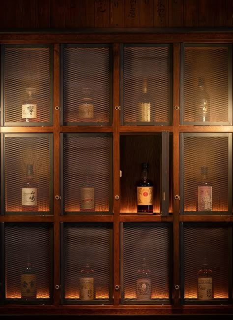 The Malt - Prince Akatoki London | Bar Interior & Brand Design | B3 Designers Zigarren Lounges, Sake Bar, Japanese Bar, Whiskey Room, Speakeasy Bar, Whisky Bar, London Hotel, Bar Interior Design, Whiskey Bar