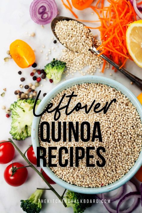 Recipes With Leftover Quinoa, Quinoa Dairy Free Recipes, Things To Do With Quinoa, How To Use Quinoa, Quinoa Leftover Recipes, Leftover Cooked Quinoa Recipes, What To Do With Leftover Quinoa, Ways To Use Quinoa, Leftover Quinoa Recipes Breakfast