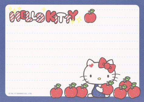 Sanrio Notepad Printable, Sanrio Envelope Printable, Sanrio Journal Page, Sanrio Notepad, Sanrio Memo Pad, Hello Kitty Notepad, Hello Kitty Memo Pad, Printable Notepad, Cute Powerpoint Templates