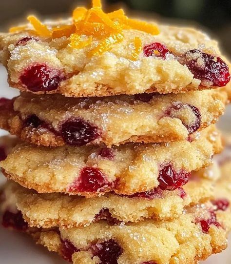 Cranberry Orange Shortbread Cookies Cranberry Orange Shortbread, Orange Shortbread Cookies, Cranberry Shortbread Cookies, Cranberry Bites, Italian Lemon Pound Cake, Orange Shortbread, Cranberry Orange Shortbread Cookies, Cranberry Orange Cookies, Banana Bread Cookies