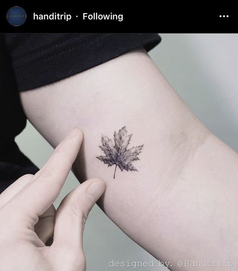 Tattoo Maple Leaf, Fall Leaf Tattoo, Tattoos Celestial, Cosmic Tattoos, Tattoos Fire, Maple Leaf Tattoos, Galaxy Tattoos, Water Tattoos, Fall Leaves Tattoo