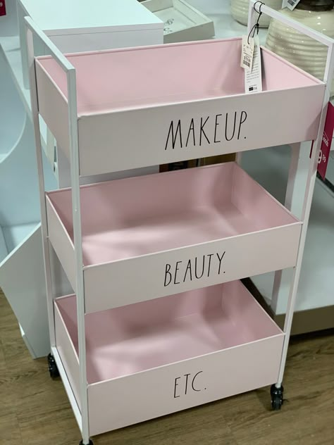 Babe Cave Ideas, Makeup Room Design, Makeup Studio Decor, Popsicle Stick Crafts House, Makeup Beauty Room, Nail Salon Interior Design, Beauty Room Salon, Make Up Studio, Diy Hanging Shelves