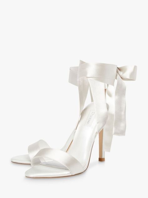 Comfortable Wedding Heels, Ribbon Heels, Tie Heels, Tie Sandals, Dr Shoes, Wedding Shoes Bride, White Wedding Shoes, Prom Heels, Bridal Heels