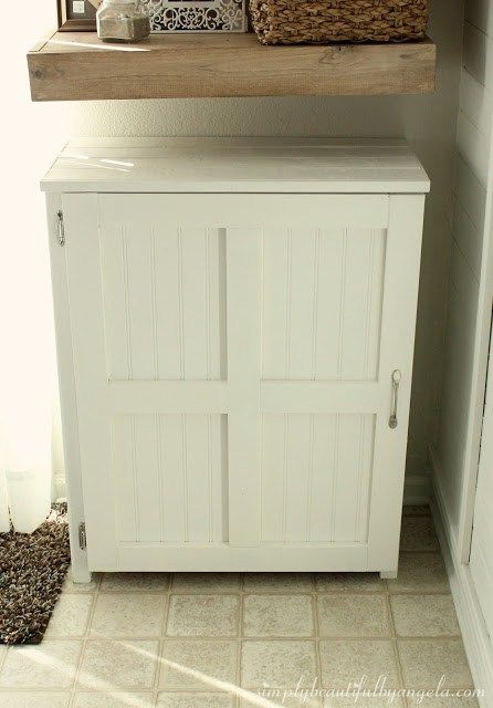 DIY Storage Cabinet Using Cheap Cube Units | Simply Beautiful By Angela Adding Doors To Cube Storage, Diy Storage Cabinet, Diy Cube Storage, Craft Storage Cabinets, Shoe Storage Small Space, Diy Shoe Storage, Eco Furniture, Bookcase Diy, Cube Unit