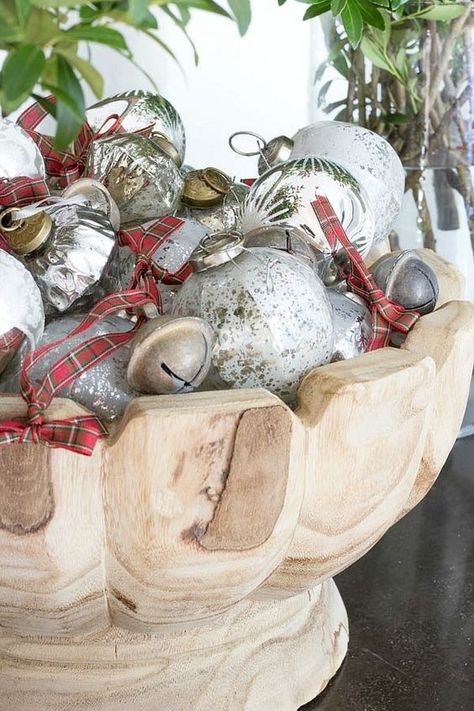 Wood christmas ornaments