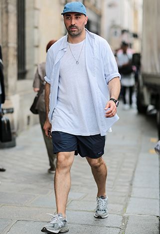 7 Summer Style Hacks For Bigger Guys | ASOS Big Guy Summer Outfit, Big Guy Outfits Summer, Plus Size Male Summer Outfits, Style For Bigger Guys, Big Guy Fashion Casual Summer, Big Man Outfit Casual, Big Guy Summer Fashion, Bigger Men Outfits, Big Men Summer Fashion