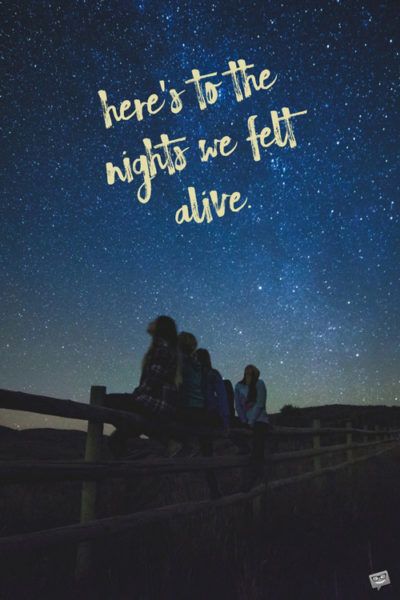 Here's to the nights we felt alive. Late Night Vibes Captions, Night Stroll Caption, Late Night Quotes Good Vibes, Nights Like This Quotes, Happy Night Quotes, Movie Night Captions Instagram, About Last Night Captions, Late Night Captions For Instagram, Night Life Vibes