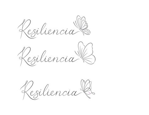 Resilience Tattoos For Women, 3 Kid Tattoos For Moms, Resilience Tattoo, Phrase Tattoos, Tattoo Lettering Fonts, Name Tattoos, Tattoo Lettering, Mini Tattoos, Lettering Fonts