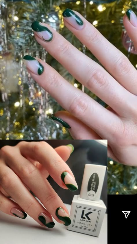 Kylie Jenner Christmas Nails, Kylie Jenner Green Nails, Kendall Jenner Green Nails, Kendall Nails, Kendall Jenner Nails, Celeb Nails, Jenner Nails, Kylie Nails, Euphoria Nails