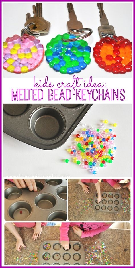 Melted Bead Crafts, Melted Beads, Pony Bead Crafts, Crafts For Teens To Make, Market Day, Melting Beads, Bee Crafts, Cadeau Diy, Kids' Crafts