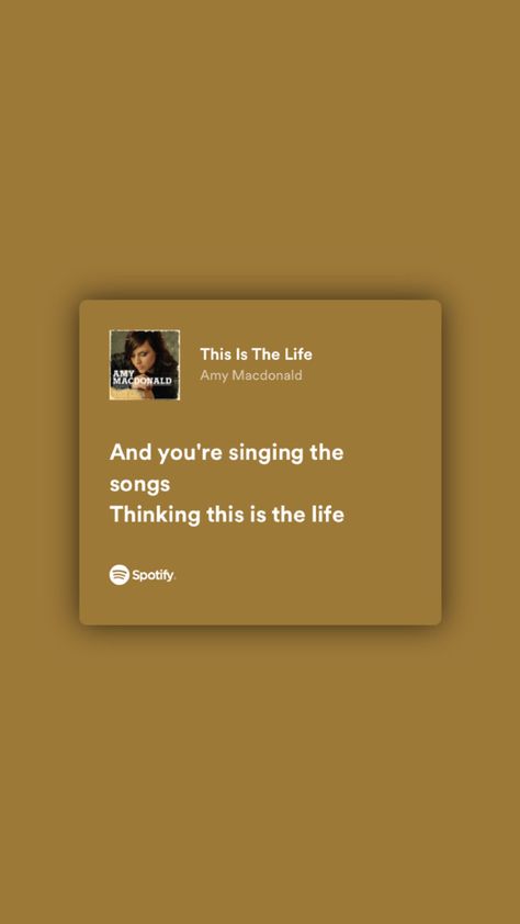 Spotify Song Lyrics, Music Songs Lyrics, Obx Life, Amy Macdonald, Music Is My Therapy, My Music Taste, Spotify Lyrics, Manifestation Board, Music Taste