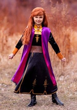 Disney Costumes For Kids - HalloweenCostumes.com Anna Frozen Costume, Anna Dress Frozen, Princess Costumes For Girls, Frozen Outfits, Anna Costume, Frozen Dress, Elsa Costume, Frozen Costume, Anna Dress