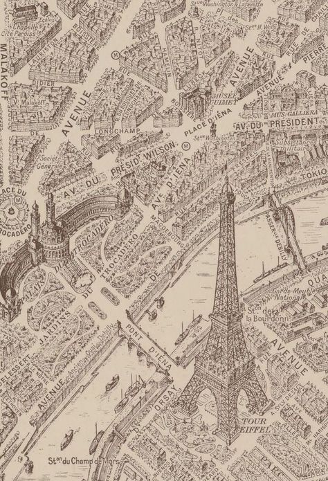 Euro Train, Vintage Paris Map, Maps Aesthetic, Plan Paris, Journaling Tips, Map Vintage, Paris Poster, Paris Map, Map Wallpaper