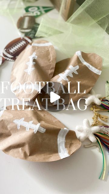 Football Party Gift Bag Ideas, Football Snacks For Kids After Game Bags, Football Playoff Goodie Bags, Football Snacks For Kids After Game, Football Treats For Players, Football Snack Bags, Soccer Snack Bags, Football Team Snacks, Football Goody Bags