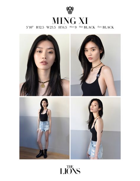 Ming Xi | Talent | The Lions Talent and Model Management Female Model Digitals, Digital Modeling Portfolio, Model Digitals Outfit, Modelling Digitals, Model Agency Portfolio, Model Audition, Modeling Digitals, Model Portfolio Examples, Pose Mannequin