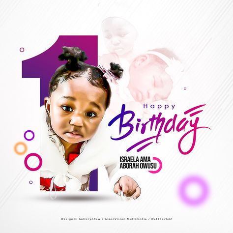 Design @Asarevision_Gaalleryoflaw Multimedia Creative Birthday Ideas, Photoshop Tutorial Typography, Happy Birthday Design, Birthday Banner Design, Photo Album Design, Photoshop Design Ideas, Church Poster Design, Social Media Advertising Design, Graphic Design Flyer