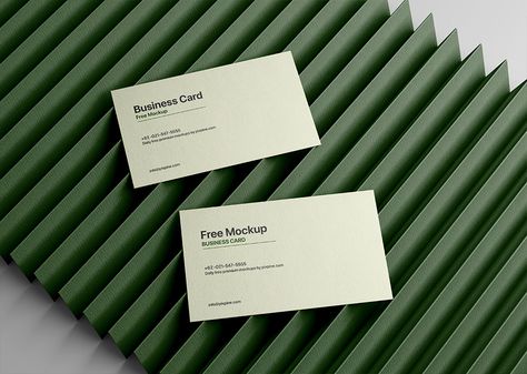 Free Business Card on Textured Paper Mockup | PIXPINE Branding Mockups Free, Business Cards Modern, Digital Business Cards, Mockup Logo, Business Card Stand, Creative Business Cards, Business Card Texture, Paper Business, Business Card Mockup