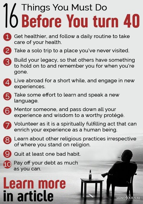 When you turn 40, you have some experience on your side, yet you are still wild at heart. You have experienced many things, but want to experience some more. #personaldevelopment #lifeexperience Goals Before Turning 40, 40 Things To Do When You Turn 40, Turning 40 Quotes Woman Wisdom, 40 Before 40 List, Turning 40 Quotes Woman, Turning 40 Quotes, Turning 40 Bucket List, Turning 40 Photo Shoot Ideas, 40 Bucket List