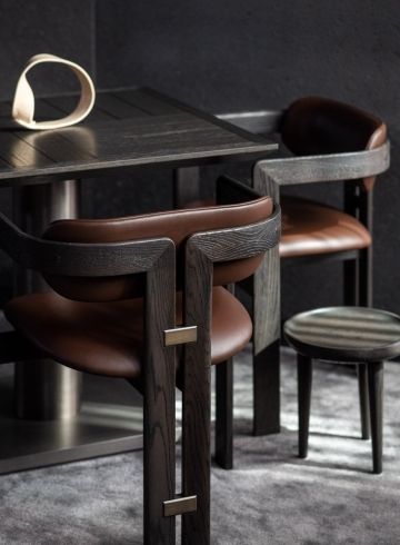 Ando Restaurant: Flavors of a Big industrial City – ADF Web Magazine – Architecture×Art×Design Information News Restaurant Chairs Design, Brand Planning, Restaurant Designs, Industrial City, Furniture Design Chair, Dining Chair Design, Restaurant Chairs, Restaurant Furniture, Restaurant Interior Design